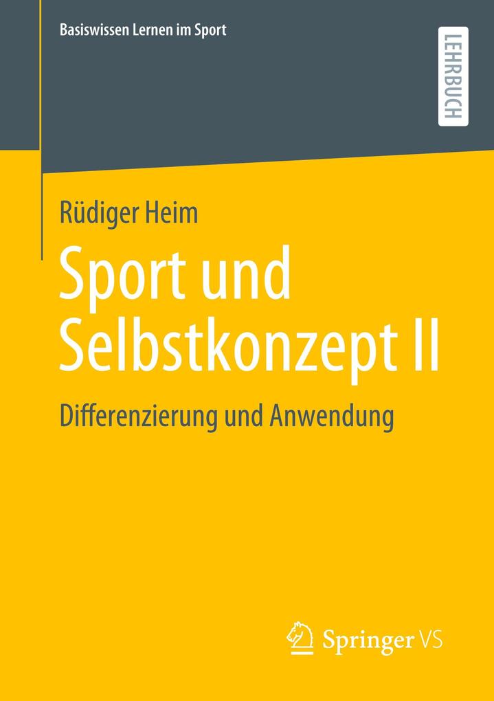 Produktbild: Sport und Selbstkonzept II | Rüdiger Heim