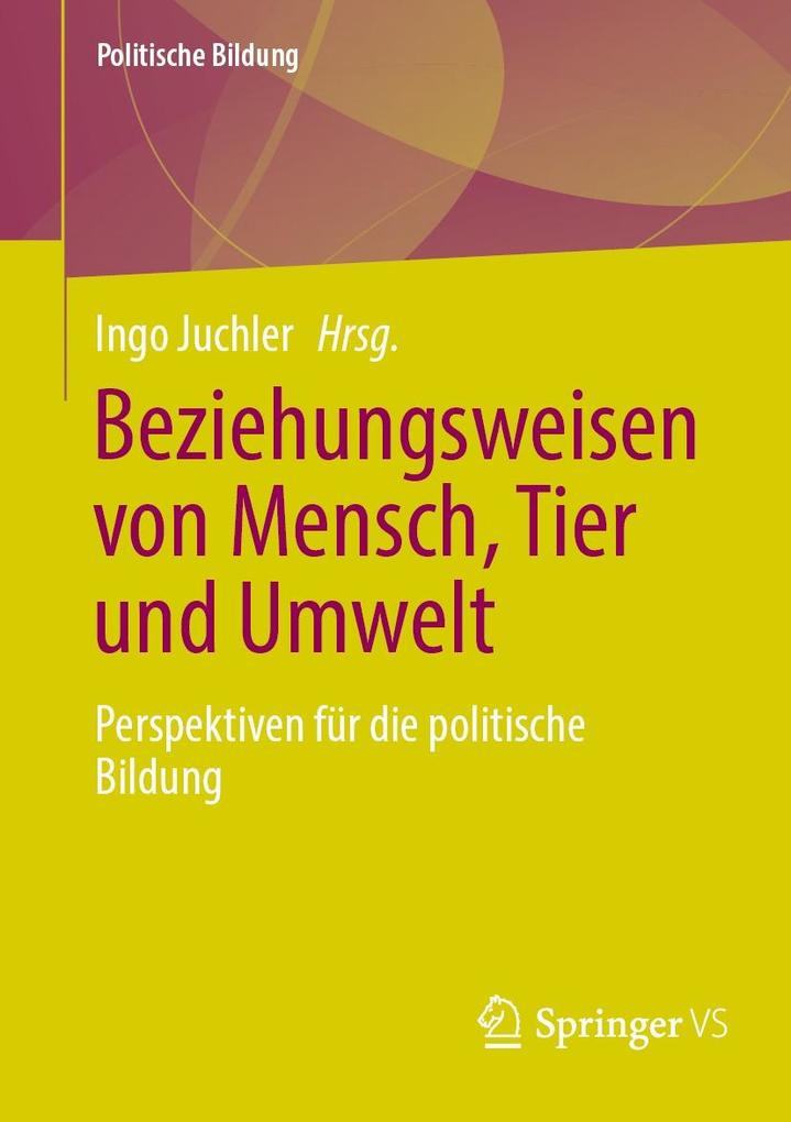Produktbild: Beziehungsweisen von Mensch, Tier und Umwelt