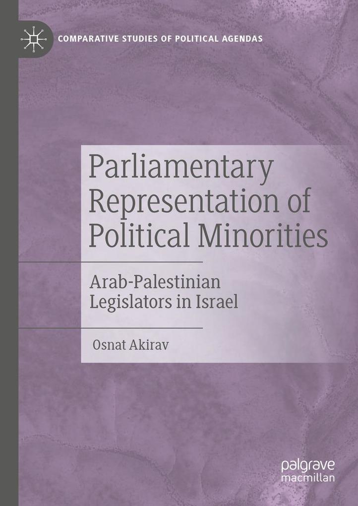Produktbild: Parliamentary Representation of Political Minorities | Osnat Akirav