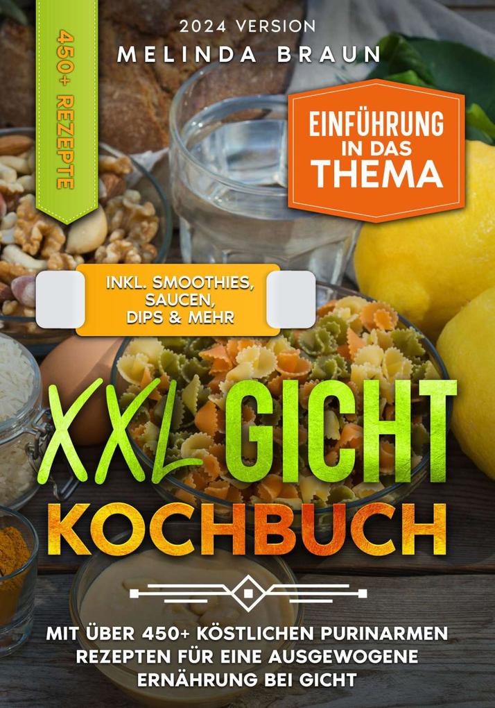 Produktbild: XXL Gicht Kochbuch | Melinda Braun