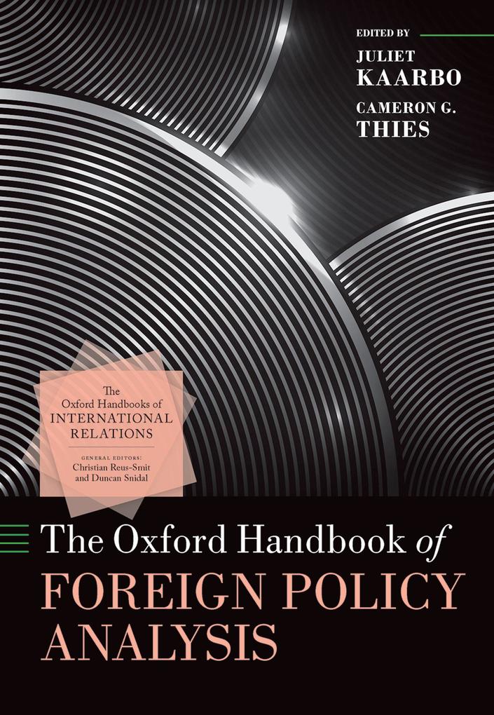 Produktbild: The Oxford Handbook of Foreign Policy Analysis