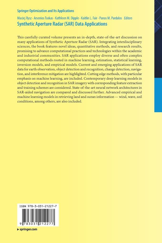 Weitere Ansicht: Synthetic Aperture Radar (SAR) Data Applications
