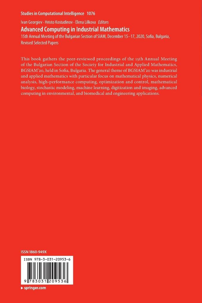 Weitere Ansicht: Advanced Computing in Industrial Mathematics