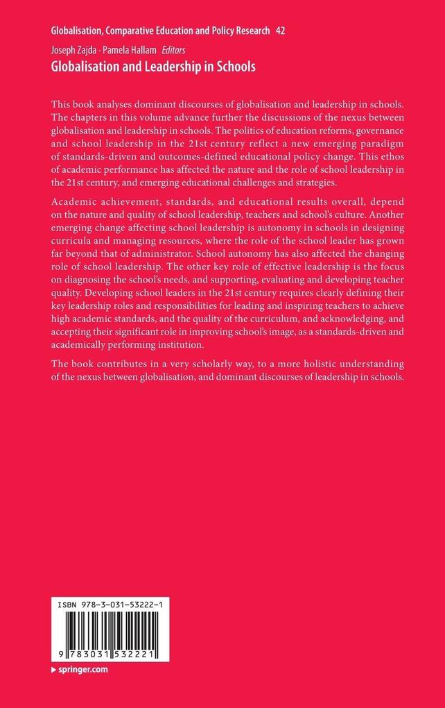 Weitere Ansicht: Globalisation and Leadership in Schools