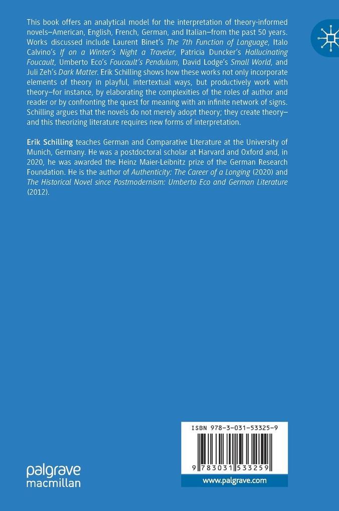 Weitere Ansicht: Theorizing Literature | Erik Schilling