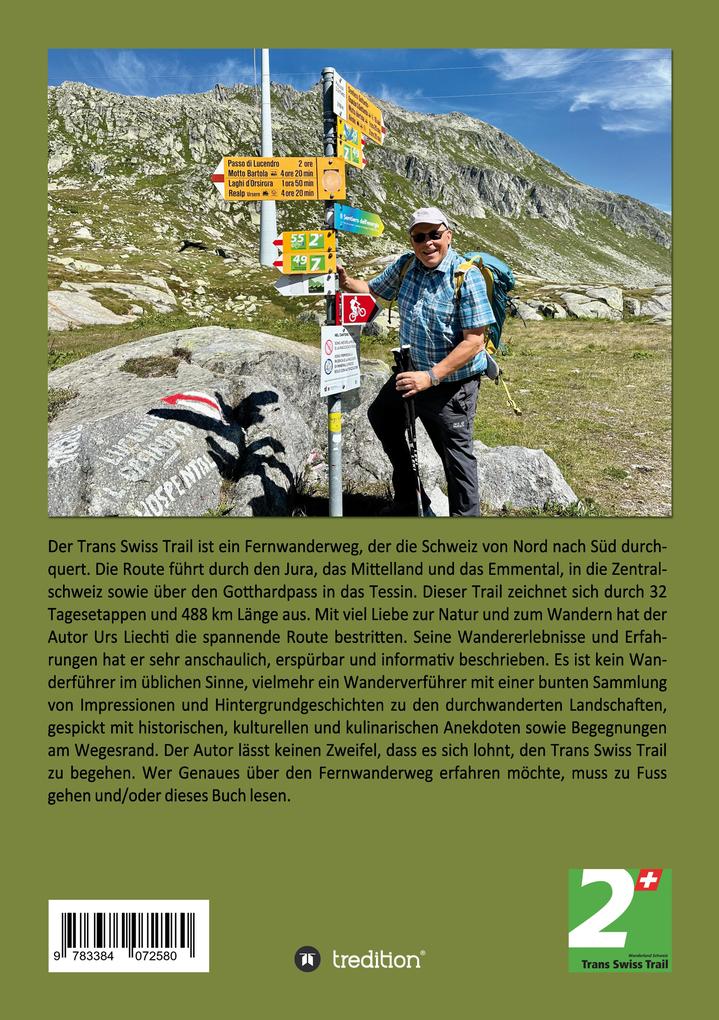 Weitere Ansicht: Trans Swiss Trail Nord - Südroute | Urs Liechti