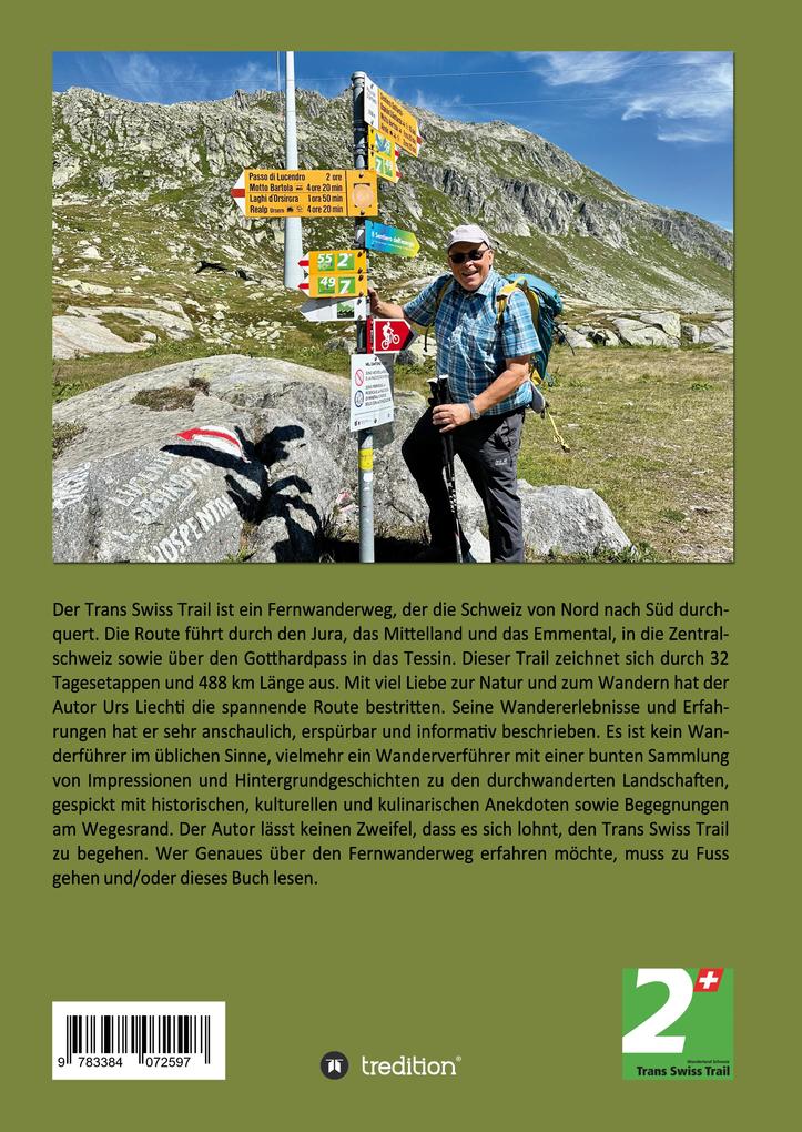 Weitere Ansicht: Trans Swiss Trail Nord - Südroute | Urs Liechti