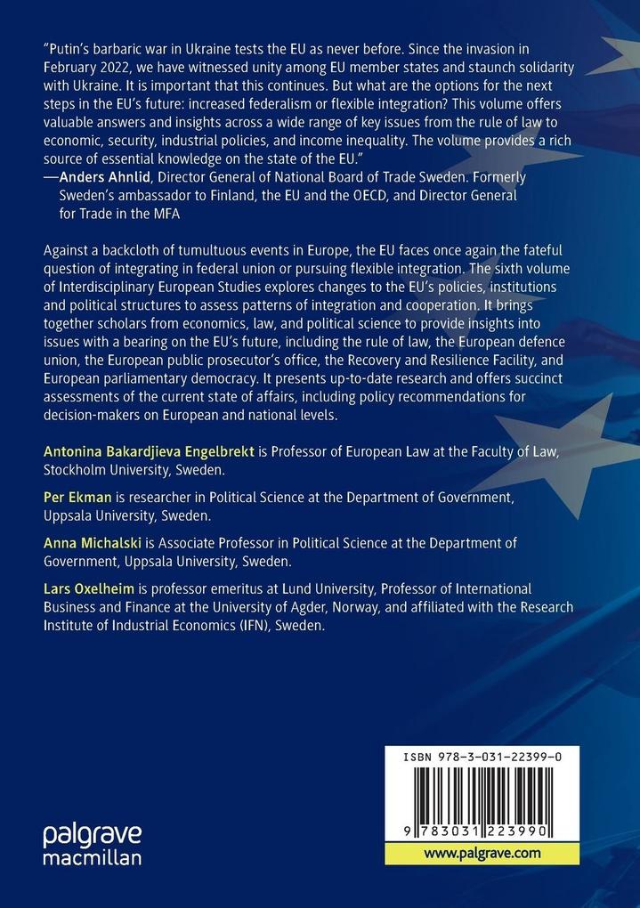 Weitere Ansicht: The EU between Federal Union and Flexible Integration