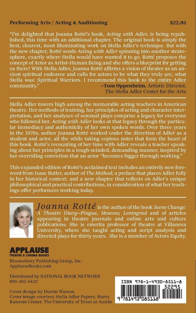 Weitere Ansicht: Acting with Adler | Joanna Rotte