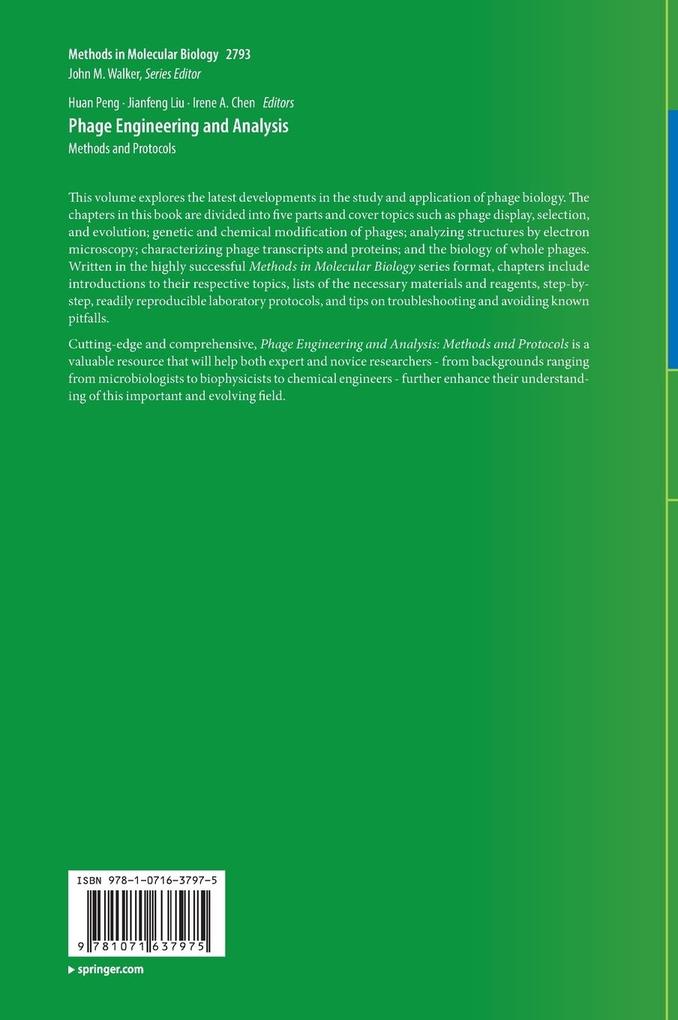 Weitere Ansicht: Phage Engineering and Analysis