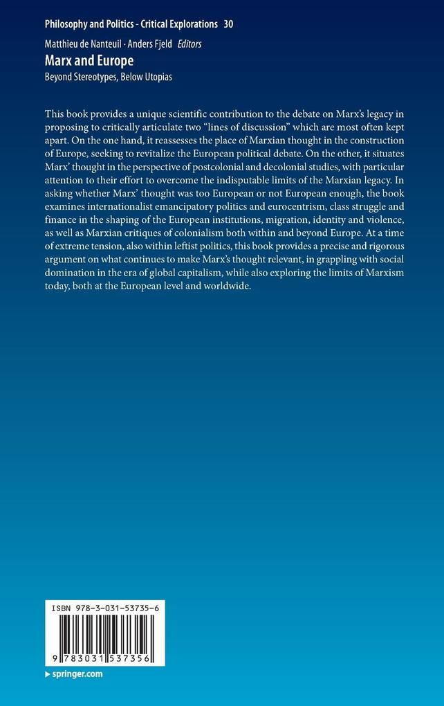 Weitere Ansicht: Marx and Europe