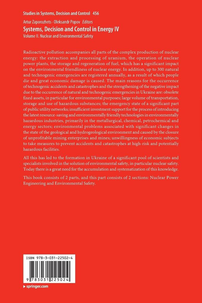 Weitere Ansicht: Systems, Decision and Control in Energy IV