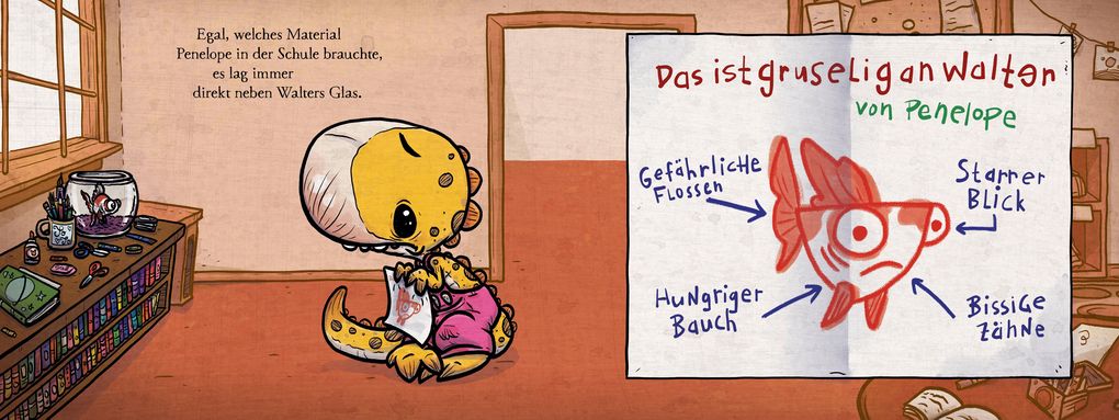 Weitere Ansicht: Wir betreuen unseren Klassenfisch - Band 3 der Penelope-Reihe | Ryan T. Higgins
