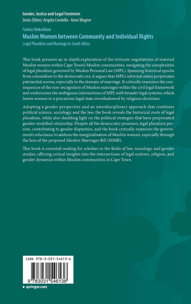 Weitere Ansicht: Muslim Women between Community and Individual Rights | Fatima Mukaddam