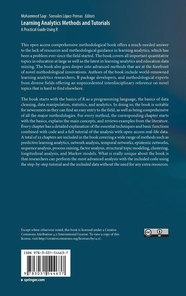Weitere Ansicht: Learning Analytics Methods and Tutorials