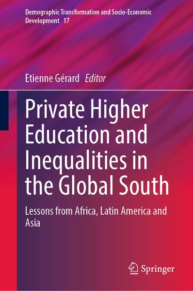 Produktbild: Private Higher Education and Inequalities in the Global South