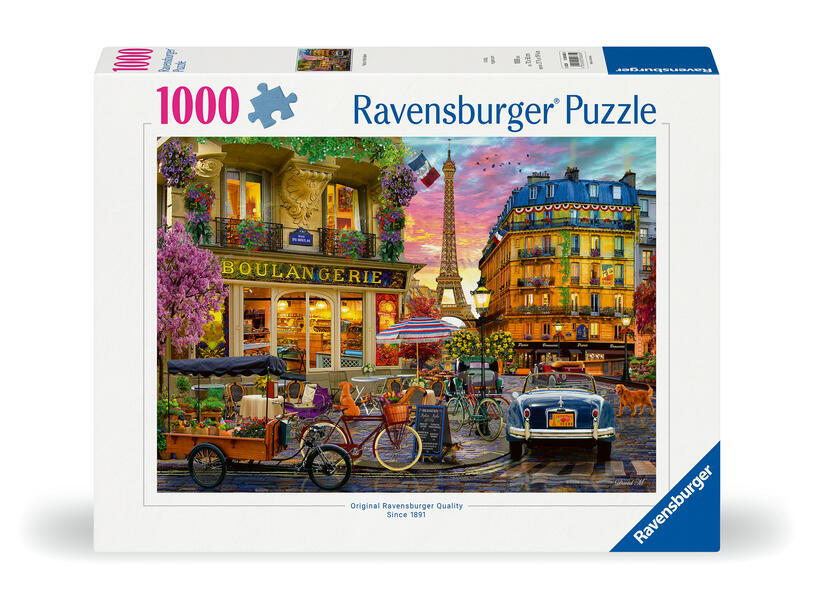 Produktbild: Erwachsenenpuzzle 1000 Teile - Paris im Morgenrot
