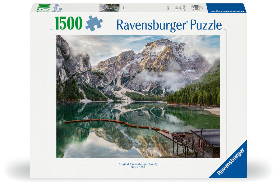 Produktbild: Erwachsenenpuzzle 1500 Teile - Pragser Wildsee
