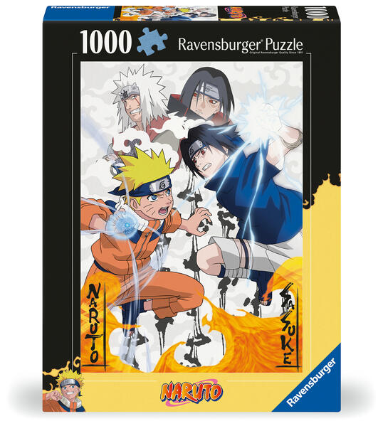 Produktbild: Erwachsenenpuzzle 1000 Teile - Naruto vs. Sasuke