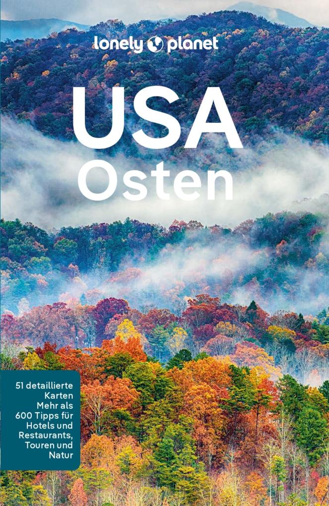 Produktbild: LONELY PLANET Reiseführer E-Book USA Osten