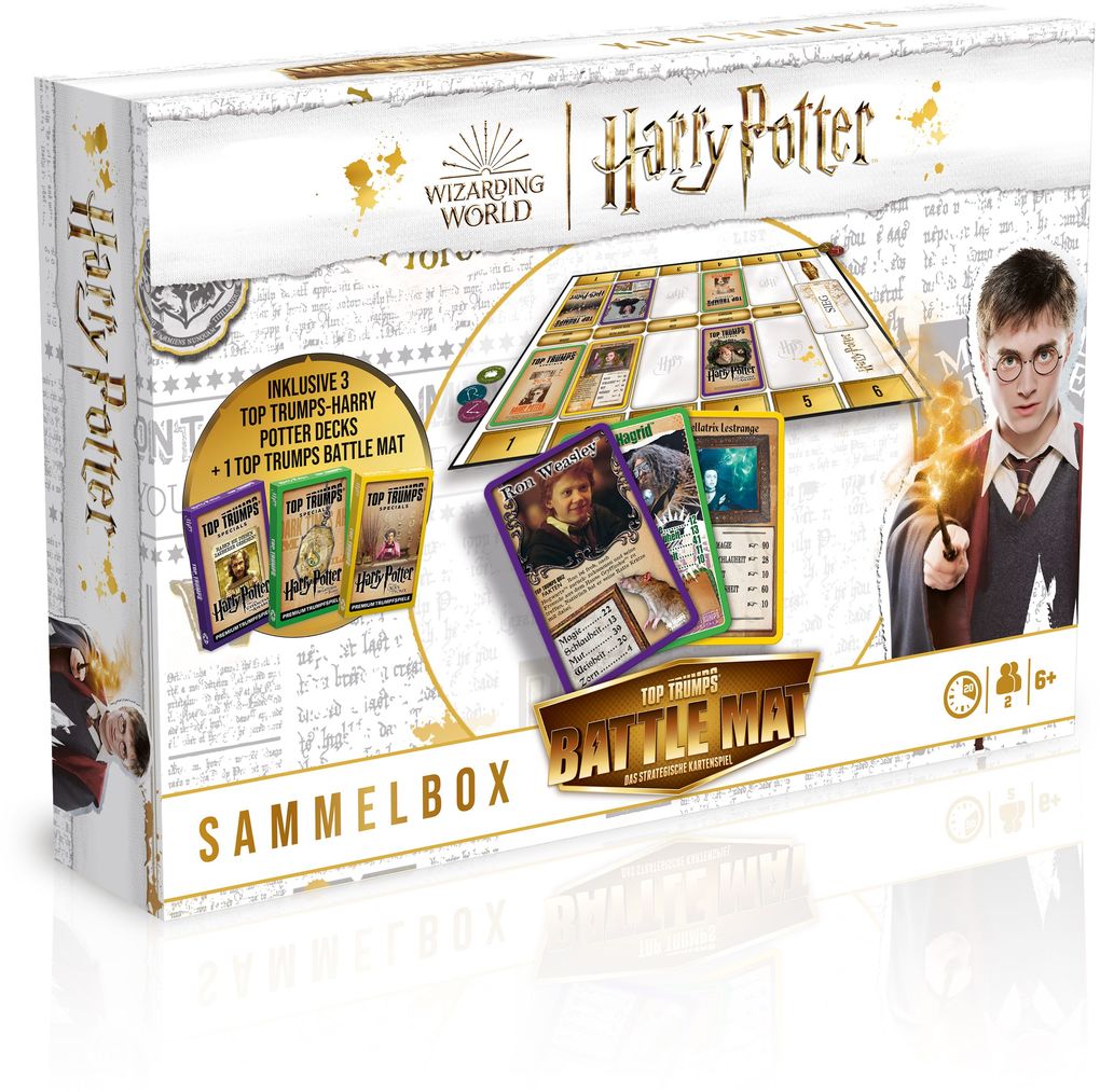 Produktbild: Winning Moves - Top Trumps Battle Mat - Harry Potter