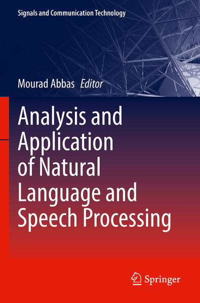 Produktbild: Analysis and Application of Natural Language and Speech Processing