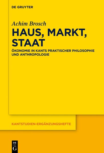 Produktbild: Haus, Markt, Staat | Achim Brosch