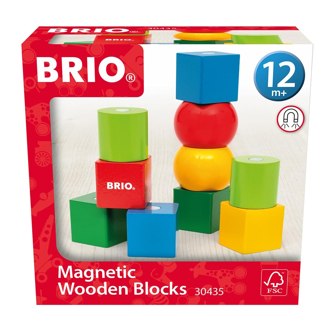 Produktbild: BRIO Infant/ Toddler - Magnetische Holzbausteine