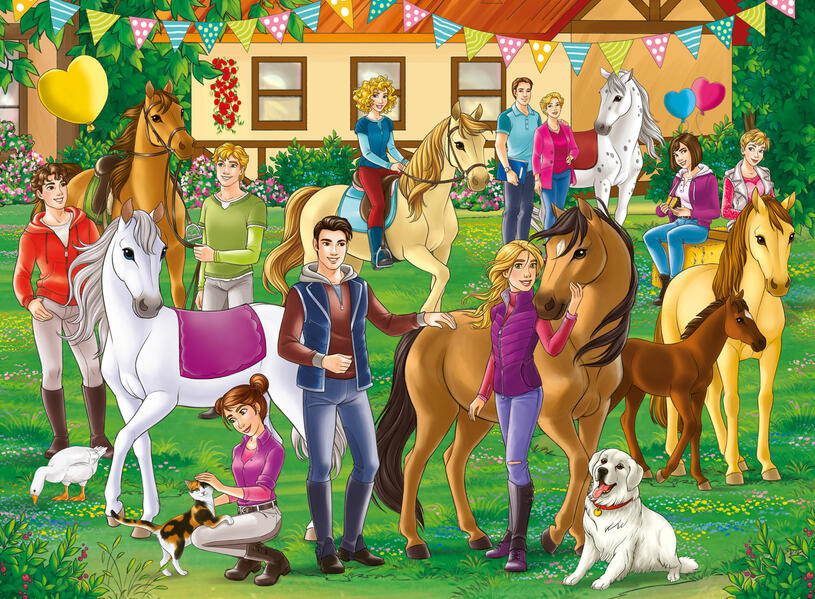 Produktbild: Kinderpuzzle 200 XXL Teile - Lissy Activity