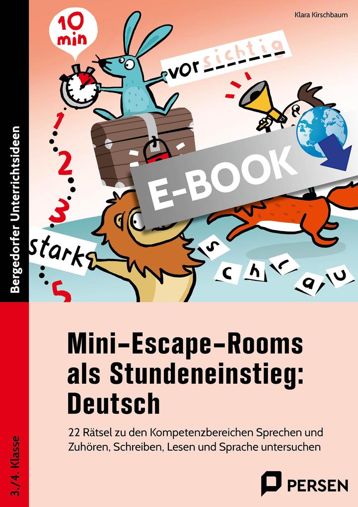 Produktbild: Mini-Escape-Rooms als Stundeneinstieg: Deutsch | Klara Kirschbaum