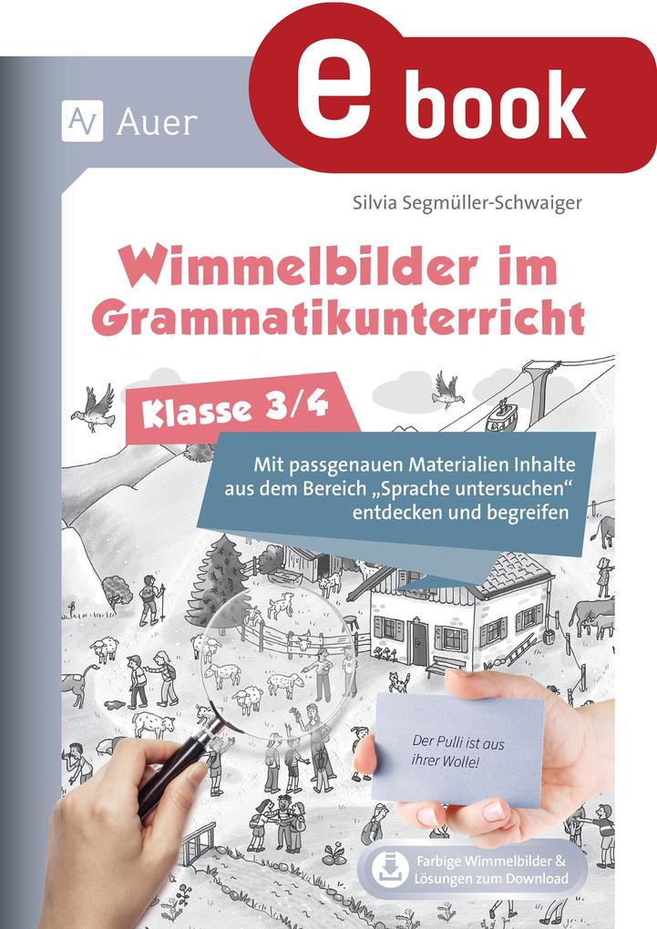 Produktbild: Wimmelbilder im Grammatikuntericht - Klasse 3/4 | Silvia Segmüller-Schwaiger