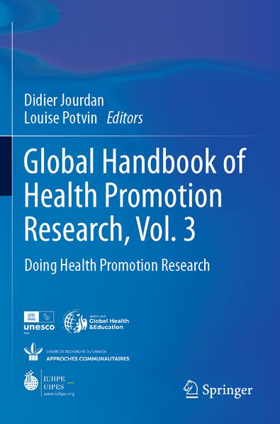 Produktbild: Global Handbook of Health Promotion Research, Vol. 3
