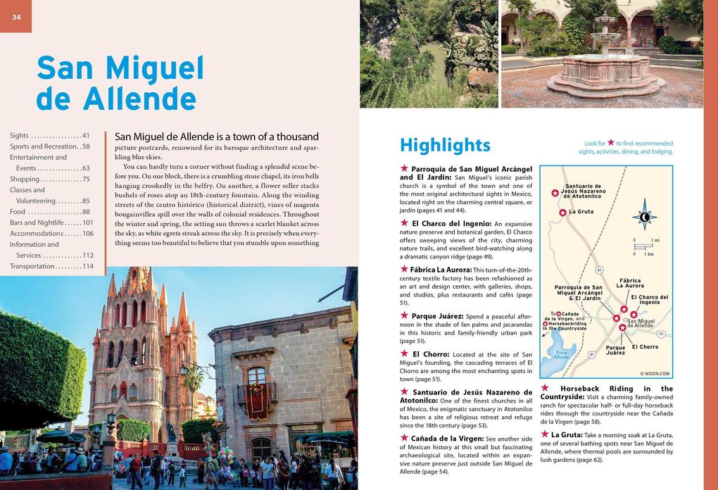 Weitere Ansicht: Moon San Miguel de Allende (Fourth Edition) | Julie Meade