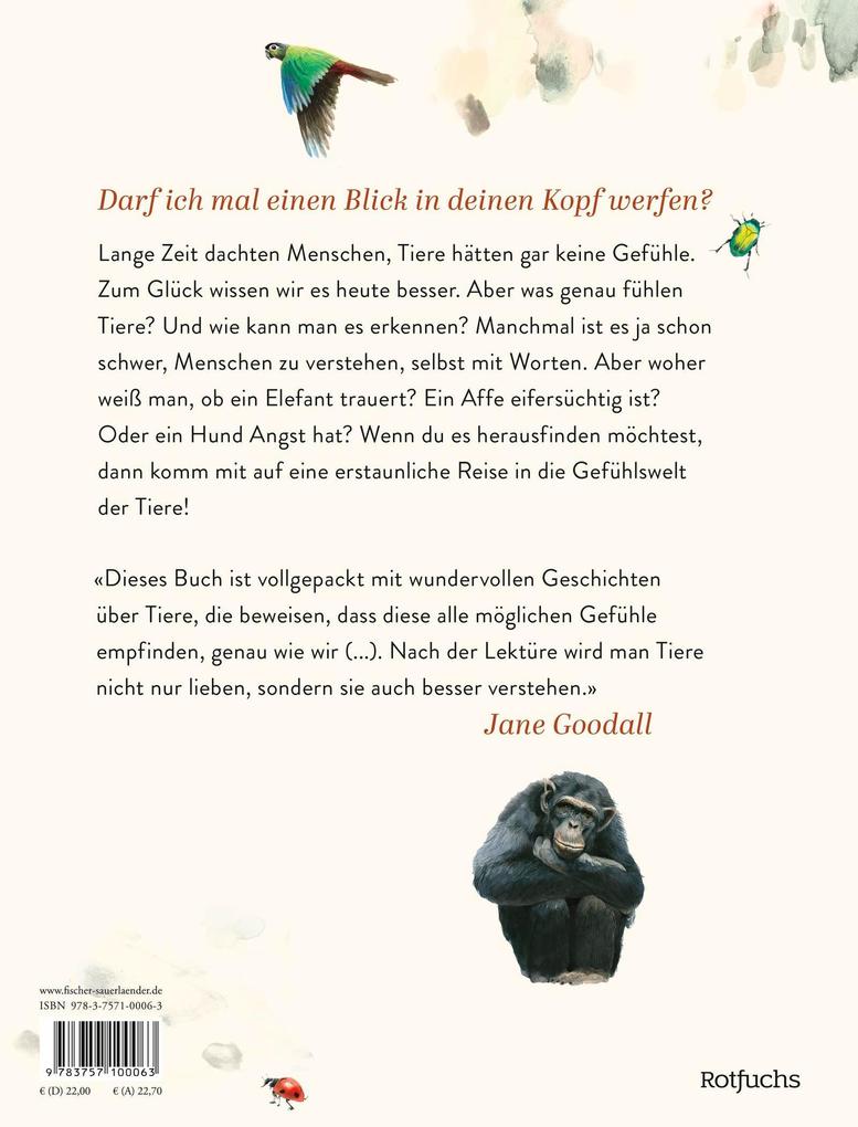 Weitere Ansicht: Die Gefühle der Tiere: Von eifersüchtigen Affen, ängstlichen Hunden und pfiffigen Ratten | Lotte Stegeman