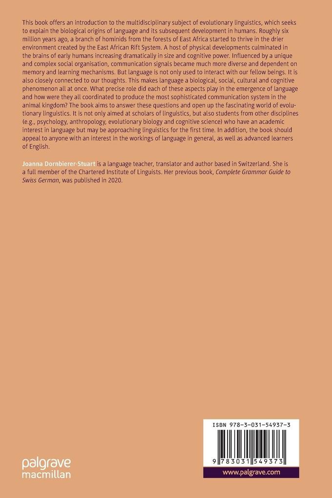 Weitere Ansicht: The Origins of Language | Joanna Dornbierer-Stuart