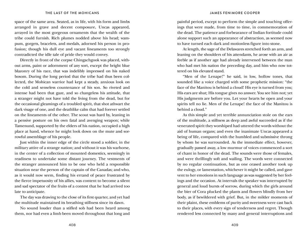 Weitere Ansicht: The Last of the Mohicans | James Fenimore Cooper