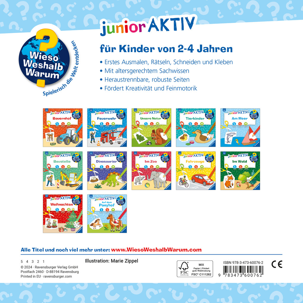 Weitere Ansicht: Wieso? Weshalb? Warum? junior AKTIV - Auf dem Ponyhof