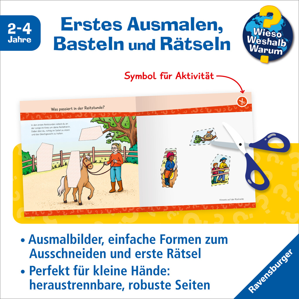 Weitere Ansicht: Wieso? Weshalb? Warum? junior AKTIV - Auf dem Ponyhof
