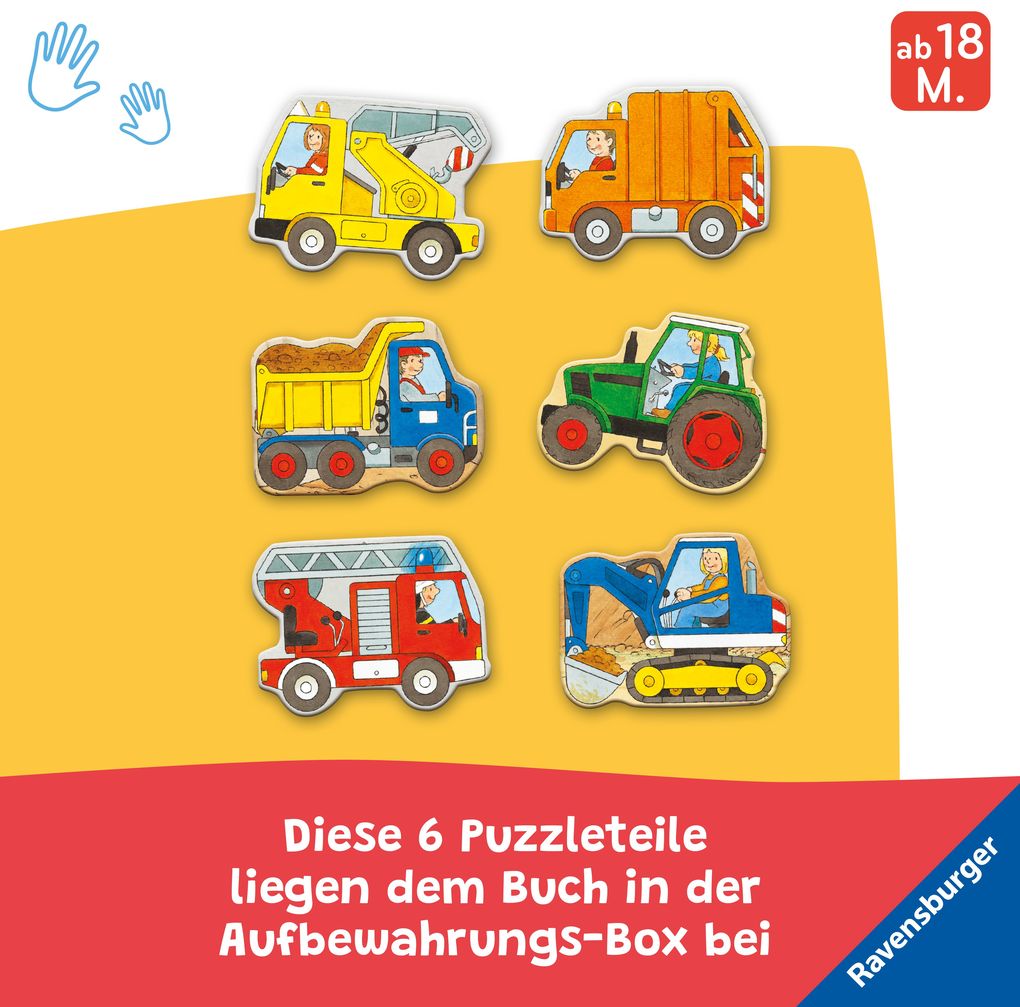 Weitere Ansicht: Mein liebstes Puzzle-Spielbuch - Fahrzeuge | Sabine Cuno
