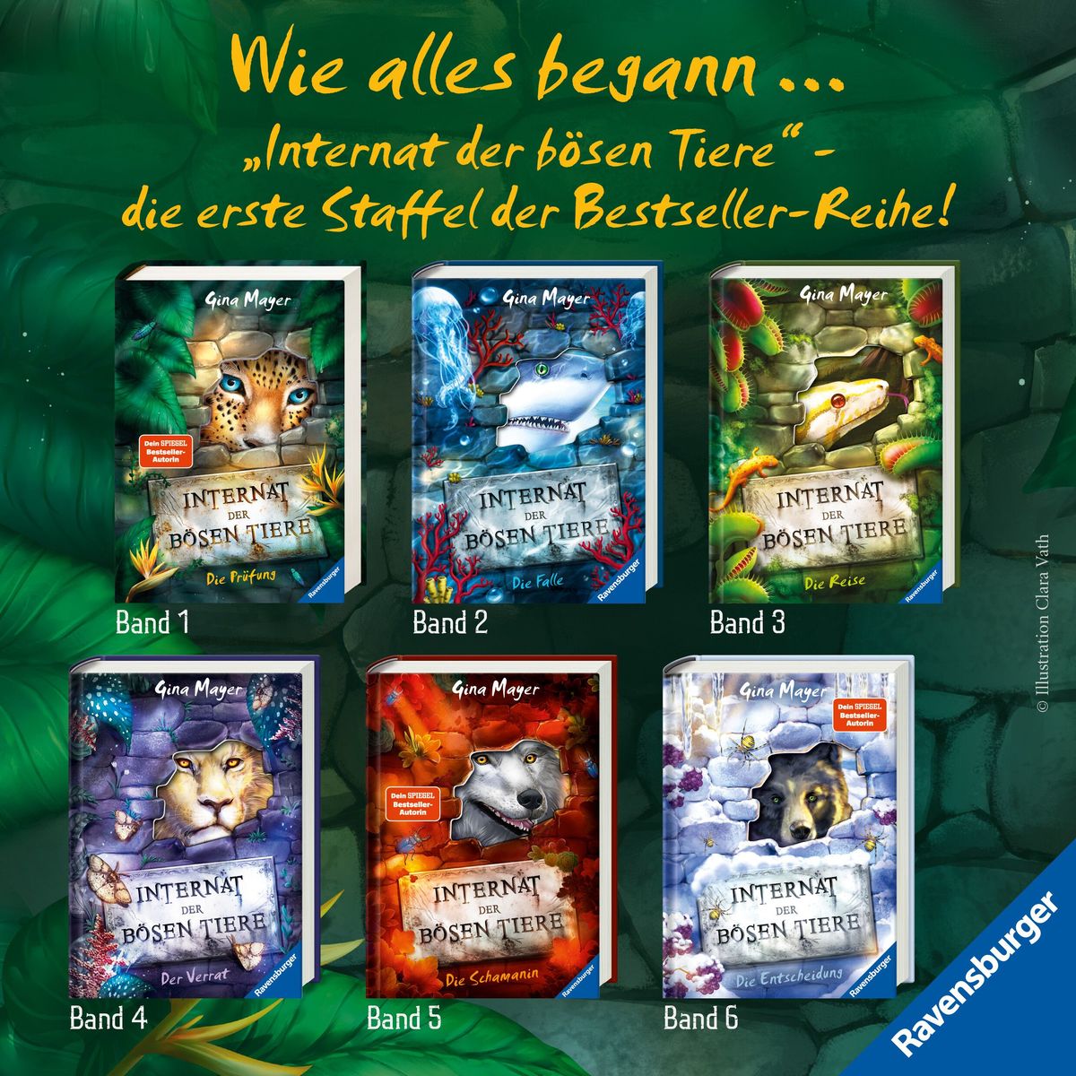 Weitere Ansicht: Stadt der bösen Tiere, Band 3 - Der Spion | Gina Mayer