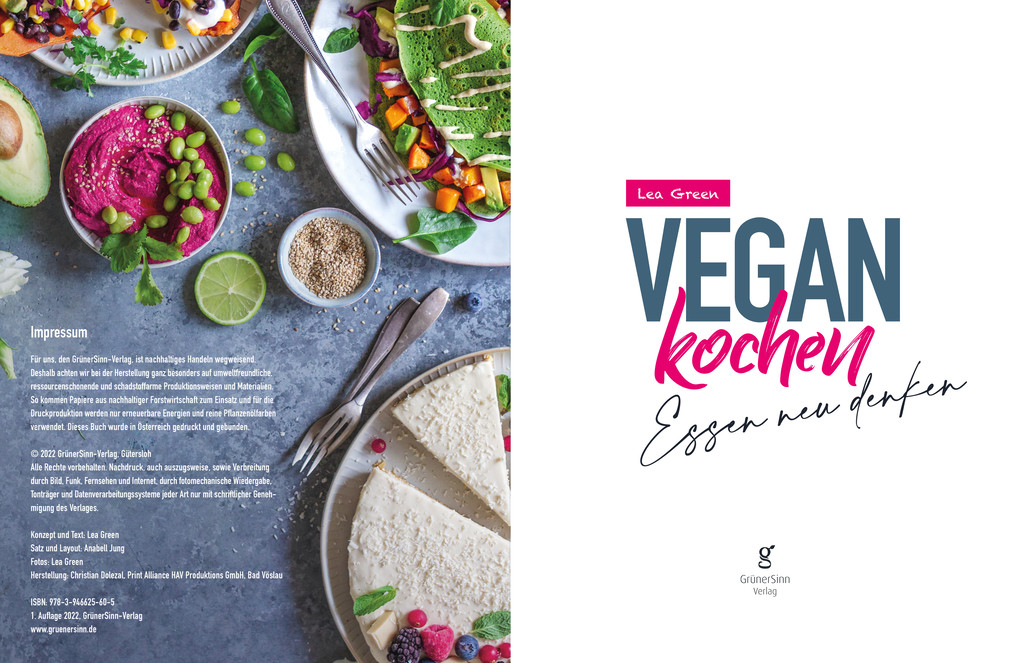 Weitere Ansicht: Vegan Kochen - Essen neu denken | Lea Green