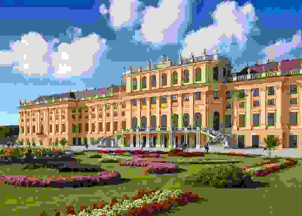 Weitere Ansicht: Erwachsenenpuzzle 1000 Teile - Schloss Schönbrunn