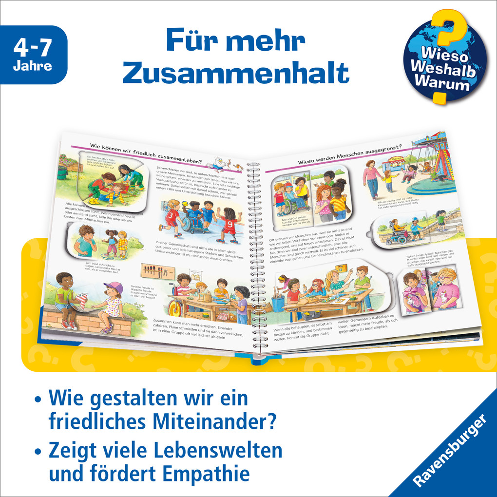 Weitere Ansicht: Wieso? Weshalb? Warum? Band 44 - Wie leben wir miteinander? | Patricia Mennen
