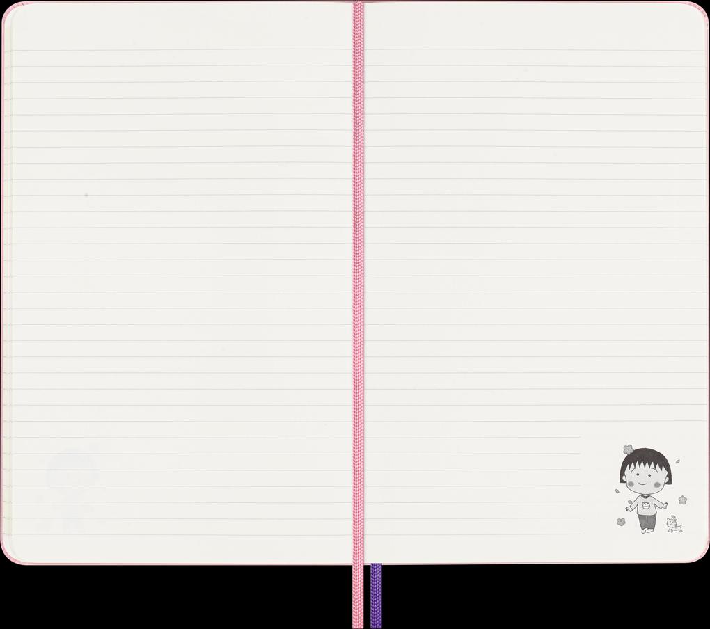 Weitere Ansicht: Moleskine Sakura Notizbuch, Large/A5, Liniert, Fester Einband