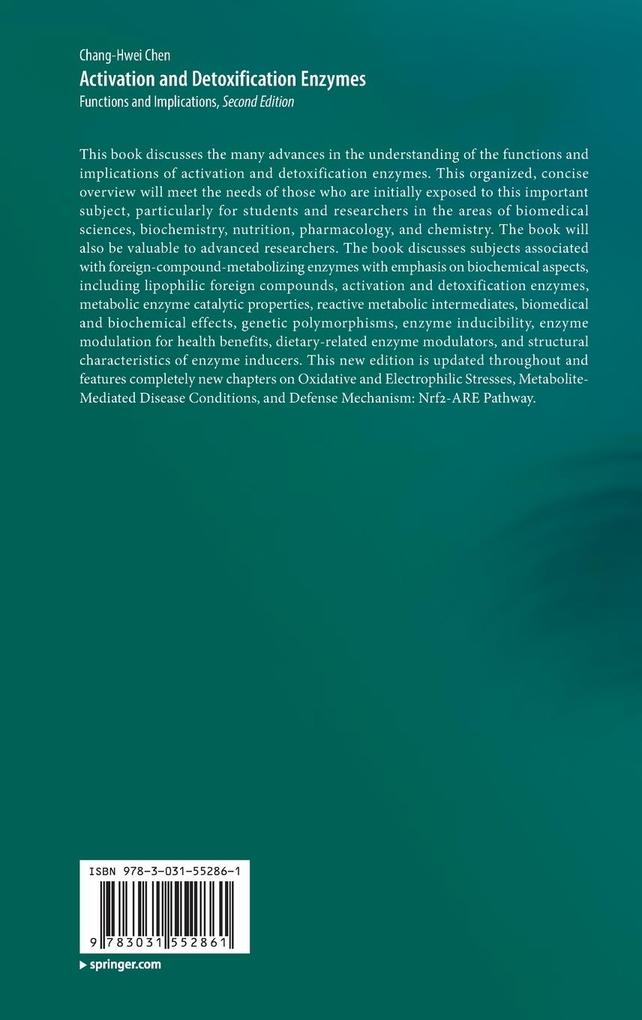 Weitere Ansicht: Activation and Detoxification Enzymes | Chang-Hwei Chen