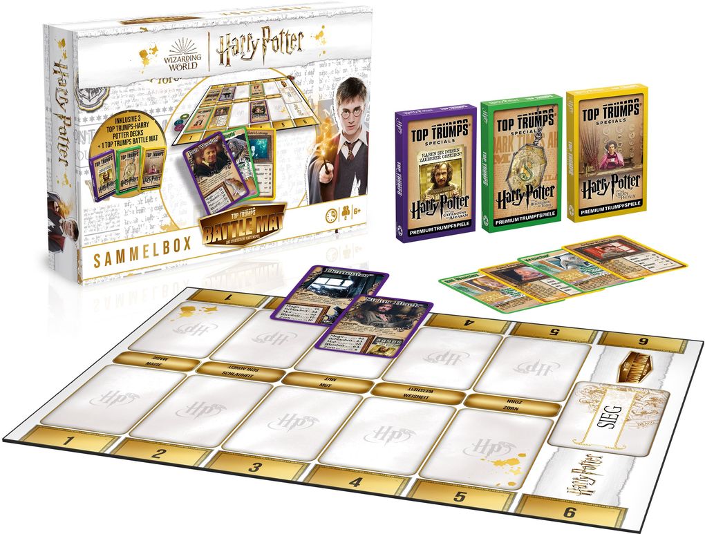 Weitere Ansicht: Winning Moves - Top Trumps Battle Mat - Harry Potter