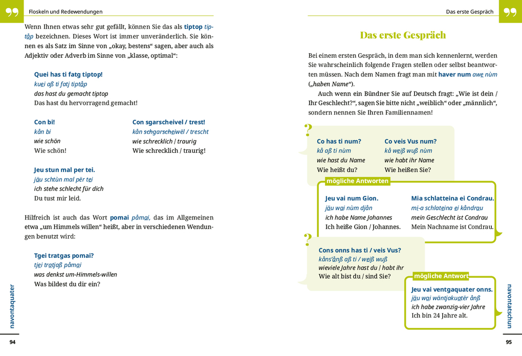 Weitere Ansicht: Reise Know-How Sprachführer Rätoromanisch (Surselvisch) - Wort für Wort | Gereon Janzing