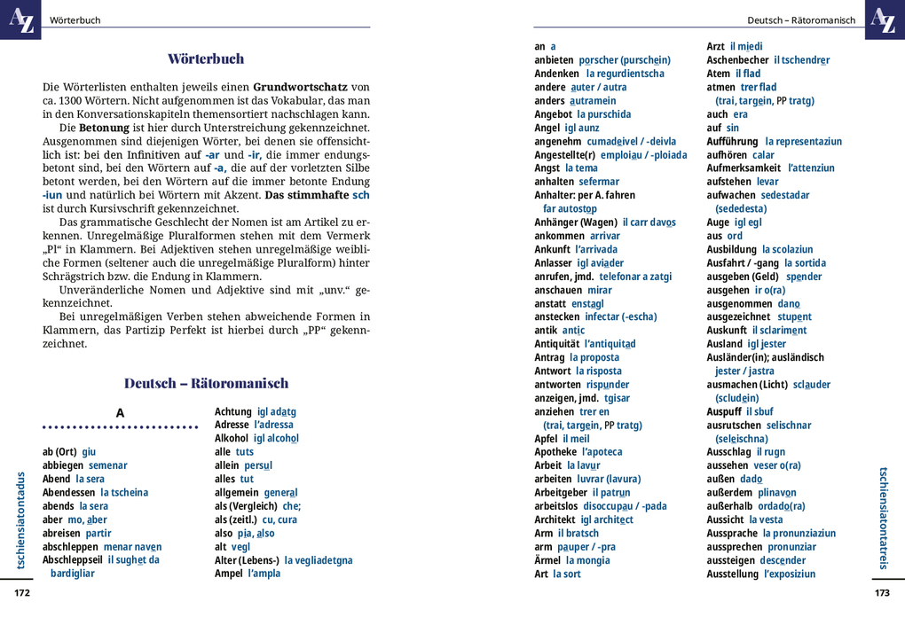 Weitere Ansicht: Reise Know-How Sprachführer Rätoromanisch (Surselvisch) - Wort für Wort | Gereon Janzing