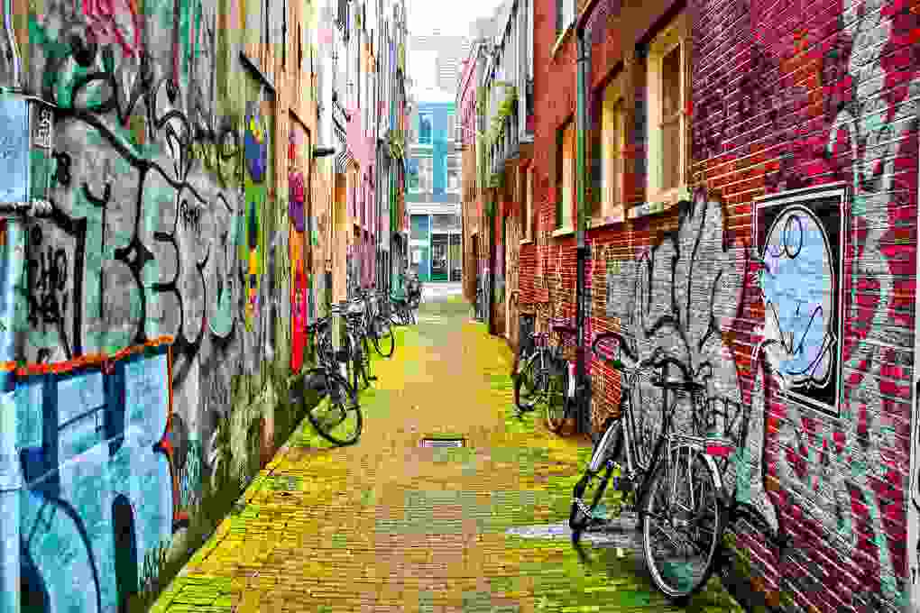 Weitere Ansicht: Erwachsenenpuzzle 3000 Teile - Street Art in Amsterdam