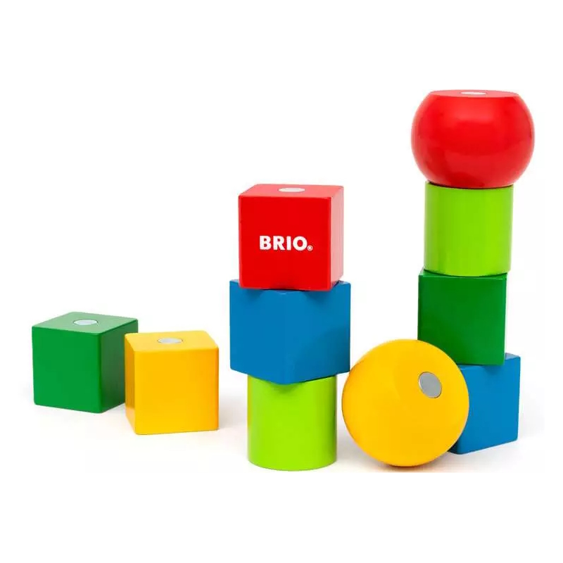 Weitere Ansicht: BRIO Infant/ Toddler - Magnetische Holzbausteine
